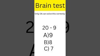 20-9 math question #shortschallenge #viral #youtube