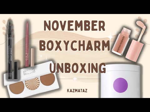 November 2022 Boxycharm Unboxing | Kazmataz