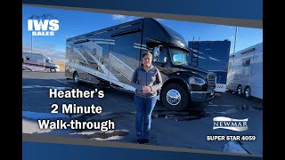 Explore Luxury on Wheels: The Newmar Superstar 4059 in a 2-Minute Exclusive Walkthrough by IWS Sales