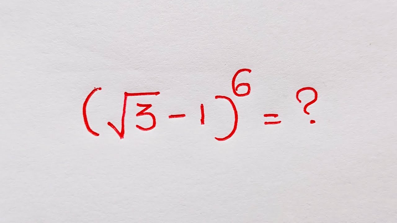 Algebra Trick Explained Step-by-Step?|Nice Maths Olympiad Problem | Square Root | Maths Question ⁉️