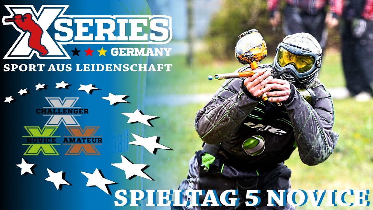 XSeries X3 Novice Ost 2017 - 5.Spieltag in Gera - Germany/HD/Paintball 2017