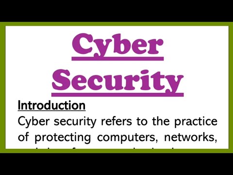 article on cyber safety