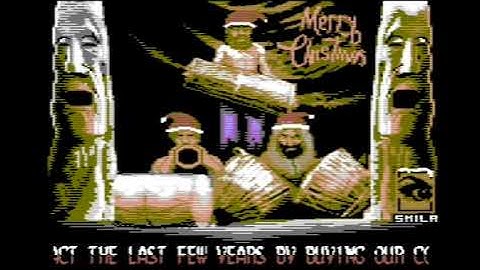 C64 One File Demo: ICON64 Christmas Demo  by Saul Cross, Smila!