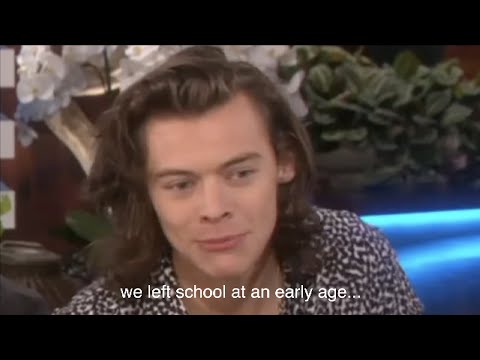 One Direction Proving They Never Finished School 