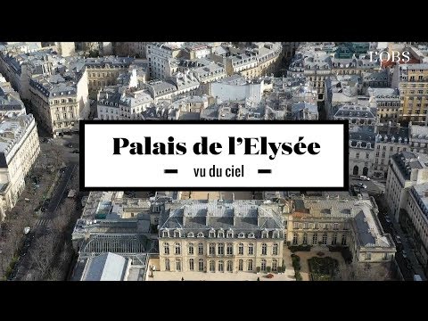 2 minutes du Palais de l’Élysée vu du ciel par un drone