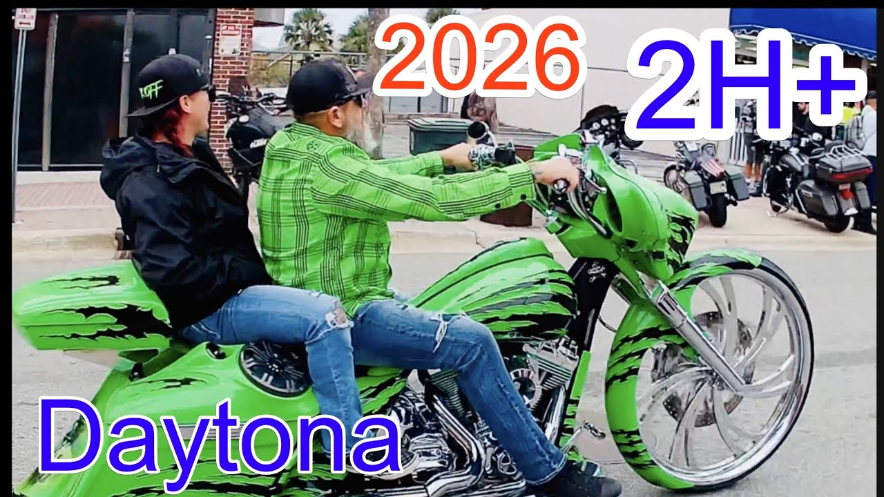 🔥 Full 2026 Daytona Bike Week Relaxation Extended Version (Main Street, Iron Horse, Teddy Morse)