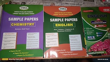 Best Sample Paper for Chse (USHA)#trending#viral #chseodisha