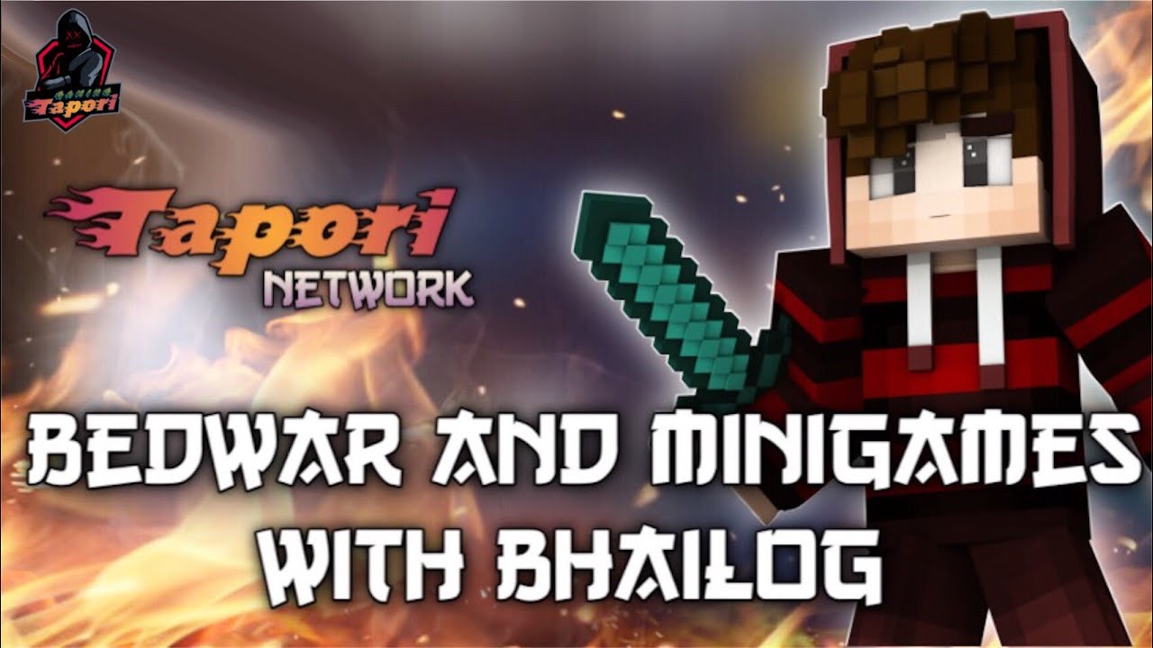 Bedwars and mini games server is here for Java + mcpe | Minecraft live ...