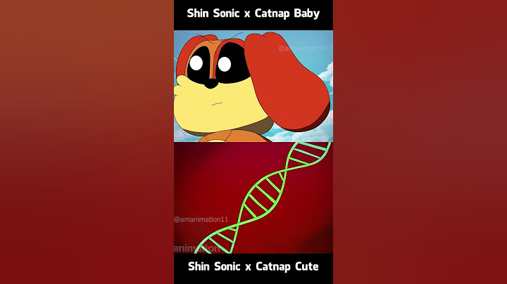 SHIN SONIC x TAILS SO BABY Cute story?! (The Sonic Tapes Animation)