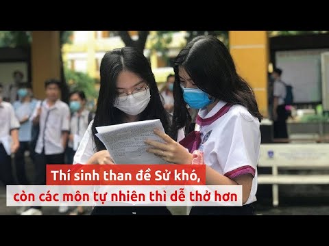 Video Đề thi Khoa học Xã hội: Thí sinh than Sử khó - PLO - YouTube