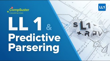 LL(1) in Compiler Design | Predictive Parser | LL(1) Parsing Table in 2025