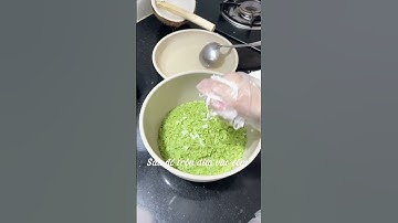 Cách làm cốm dẹp trộn dừa thành công,mềm dẻo #food #cooking #nauan #trendingshorts