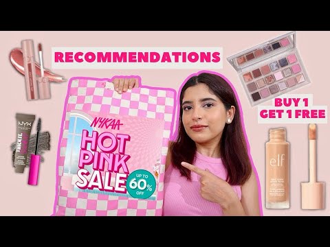 *Unsponsored* Nykaa Hot Pink SALE 2024 Recommendations! Upto 60% Off | Anindita Chakravarty