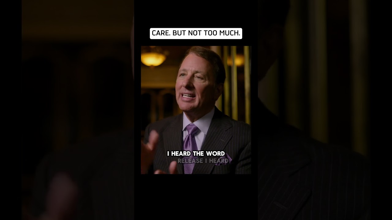 Care. But not too much...