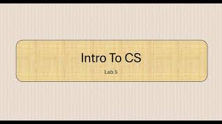 Lab 5 Intro To CS: Tricky Tracing Questions | If - else if Statements
