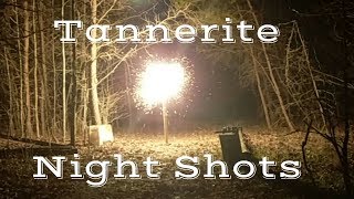 Homemade Tannerite with Stars - Night Shots