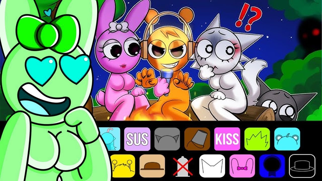 Incredibox Sprunki But With NEW SUS Mod! Funny Moments - All Characters! Cartoon Animation