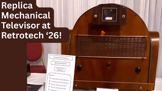 80-Line Mechanical Colour Televisor at RetroTech ‘26!