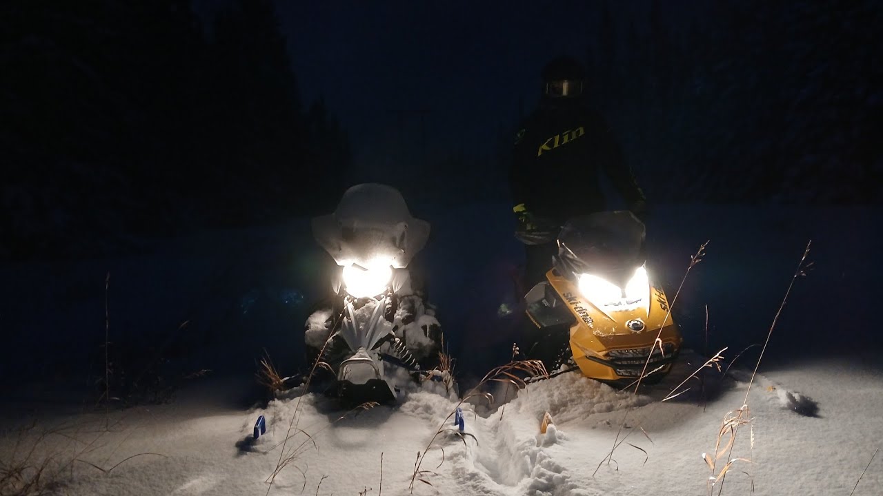 Ditch banging Snowmachines