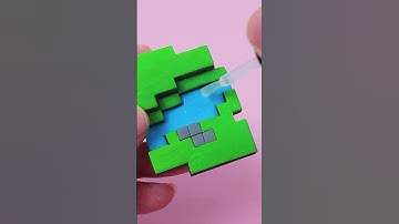 마인크래프트 미니어처 - Making Nether Portal Minecraft #shorts