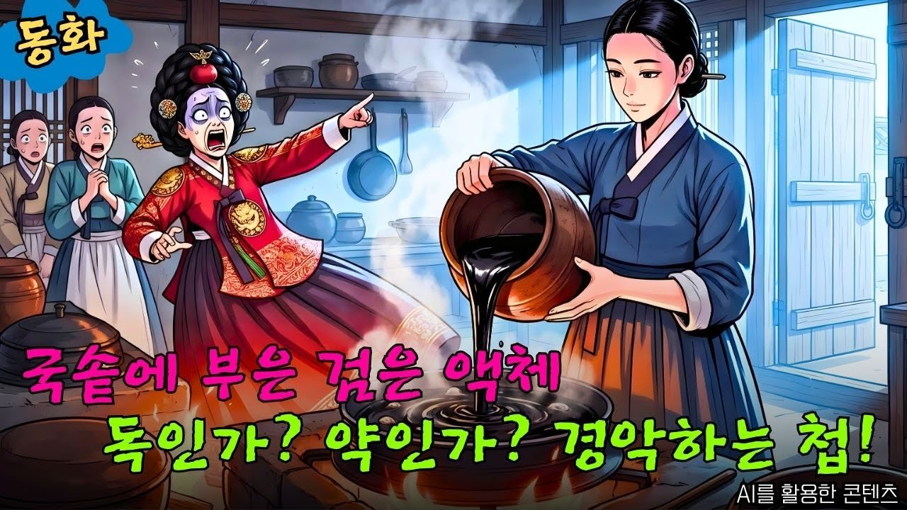 10년 만에 돌아온 본처가 가져온 독항아리, 그 안에 담긴 소름 돋는 반전ㅣ옛날이야기 ㅣ민담 ㅣ오디오북ㅣ전설ㅣ설화 ㅣ야담