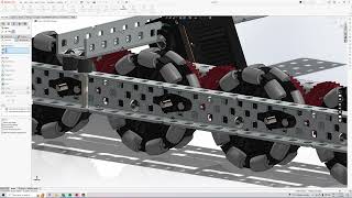 How to CAD a VEX Robotics chassis in SOLIDWORKS (Full explanation)