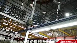 Electrophoresis coating line