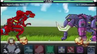 Dino Robot Battle Field - Dinosaur Games - Free Apps For Toddlers screenshot 1