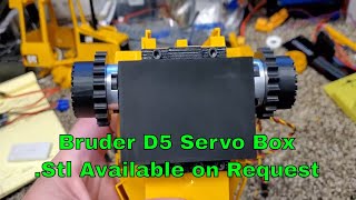 Bruder Parts D3 D5 conversion. Part 1 Drive system.