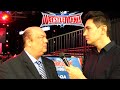 ChampChong vs Paul Heyman! (Full Interview - WWE WrestleMania)