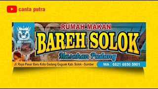 How to Make a Padang Restaurant Banner | CorelDraw Tutorial Indonesia