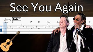 See You Again - Guitar Solo Tab Easy