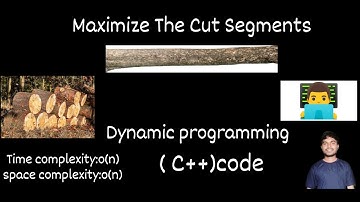 Maximize The Cut Segments(dynamic programming+cpp code+geeksforgeeks)