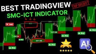 Top SMC ICT Indicator TradingView 2025 | 96% Accuracy | Smart Money Strategy for Massive Profits