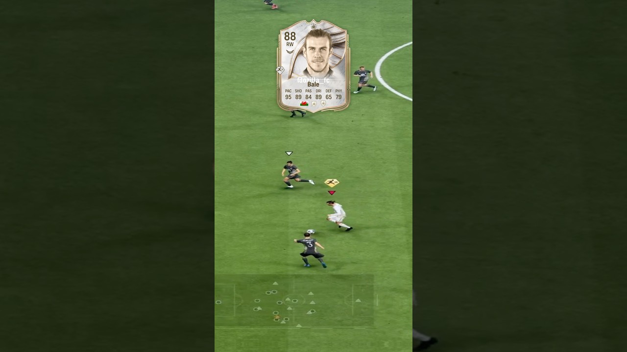 Prime Gareth Bale is so quick, he can’t be tackled 💨 