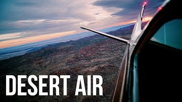 Desert Air | Airplane Footage over Joshua Tree National Park | Cinematic Aerial 4K