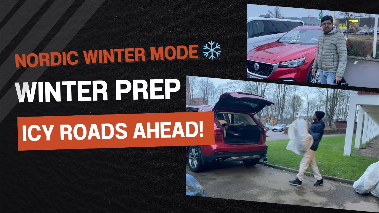 First Snow Prep in Sweden: Our Tire Change Experience | Sweden | Europe