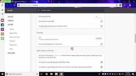 Cách thay đổi đường dẫn lưu file tải về trên Cốc Cốc - Download.com.vn