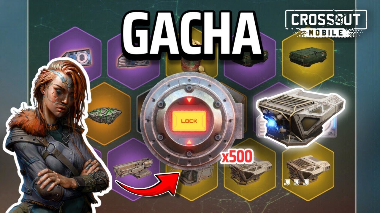 Legacy Event • GACHA (500x Crypto Keys) • Crossout Mobile