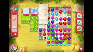 GardenScapes Level 4084 no boosters (16 moves)