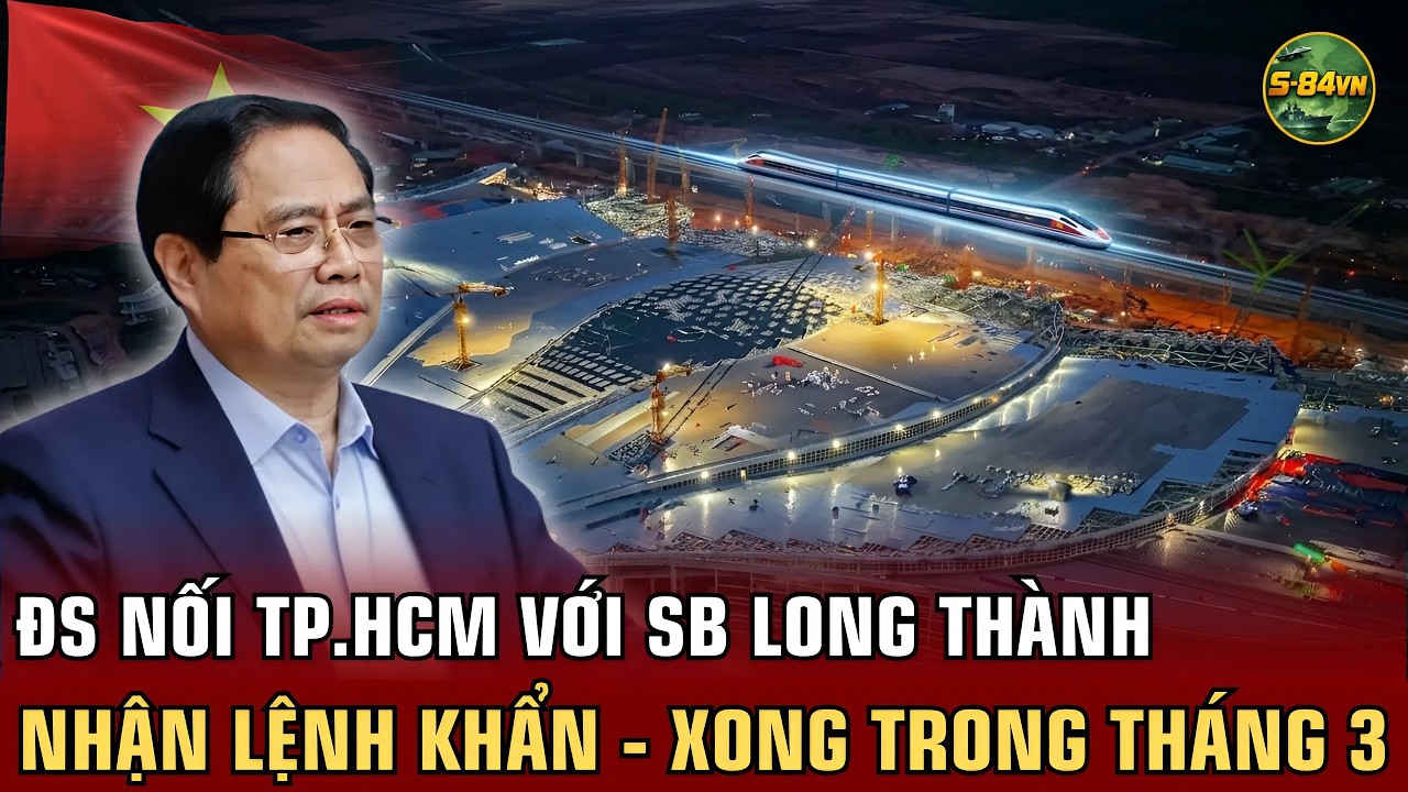 LỆNH KHẨN: ĐS nối Tp HCM với SB Long Thành - Tại sao phải làm bằng mọi giá ngay bây giờ?