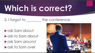 How to learn English: Phrasal Verbs with 'Ask' How to learn English: Phrasal Verbs with 'Ask'