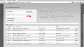 New Mexico Secretary Of State Business Search