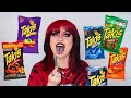 German Girl tries & rates EVERY Flavor of Takis
