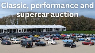 Hampson Auctions classic, performance and supercar auction, Bolesworth Castle, November 2024