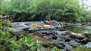 3 day gold dredging trip 2023. @timellis5954 #gold#dredge#gagold#whatsupyagolddiggers