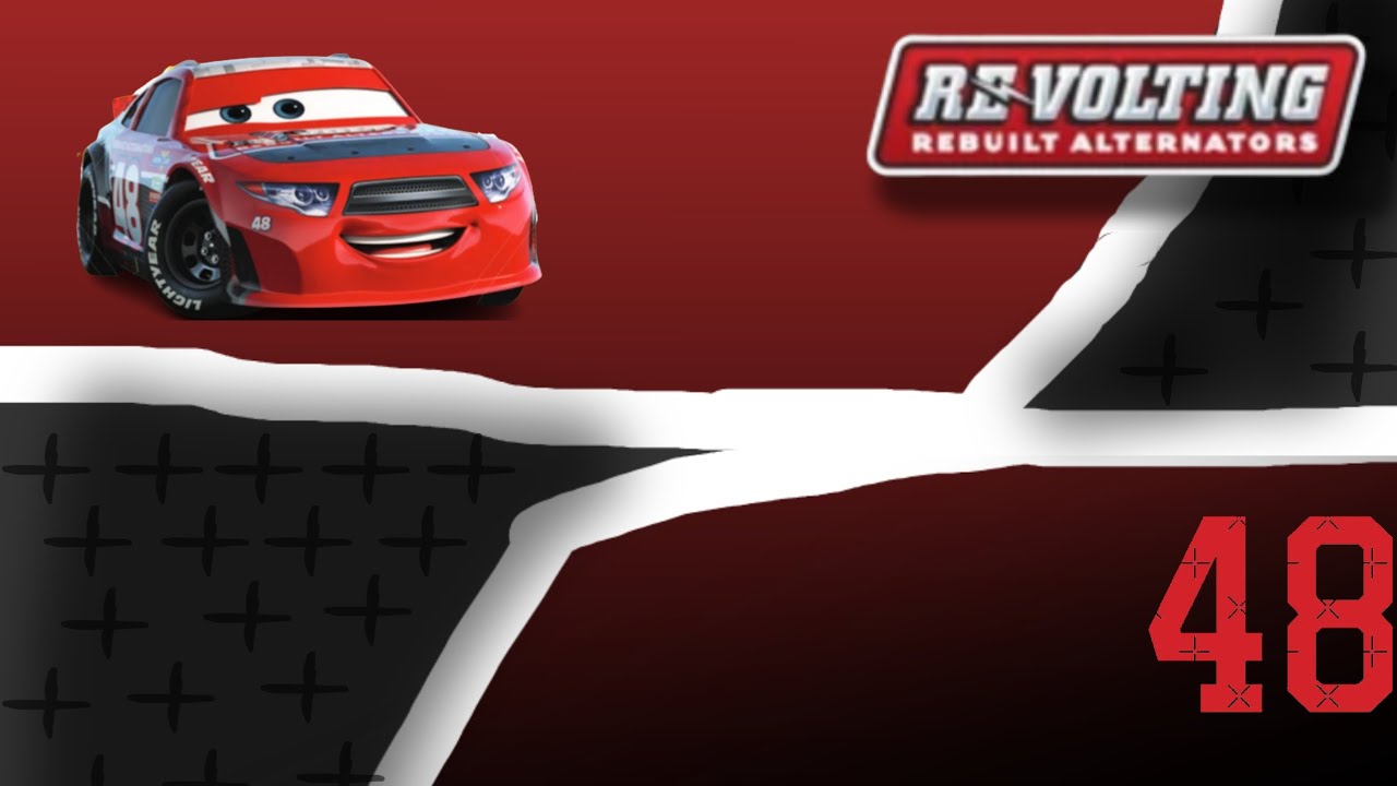 Cars 3 - T.G. Castlenut (Revolting Veteran Racer #48) Diecast Unboxing