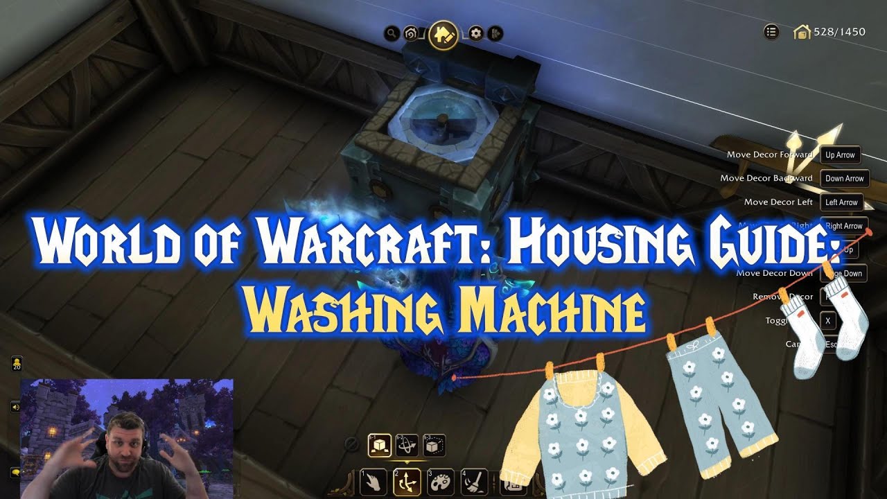 Я собрал стиральную машину в WoW Housing — вот как это сделать (пошагово)