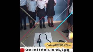 Robotics class at Coastland School, Lagos