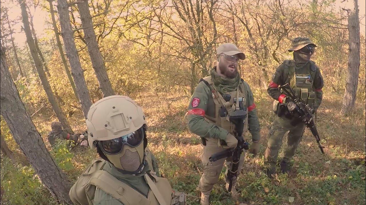 Airsoft Milsim akcia, Chtelnica, Slovensko. 07.11.2021 - YouTube